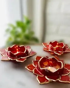 Handcrafted  diwali decr candle Stand