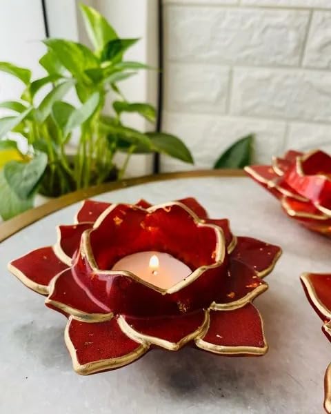 Handcrafted  diwali decr candle Stand
