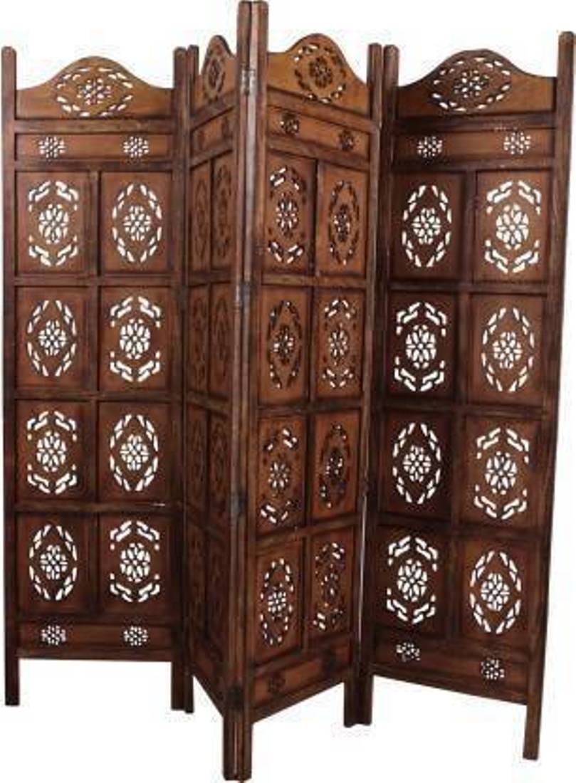 Wooden Handmade Handcrafted Carving Room Partition  For Living Room | Bed Room |Hall way Decor | Other Floor Decorative Partition Room Divider For office Room | Restaurant Decor