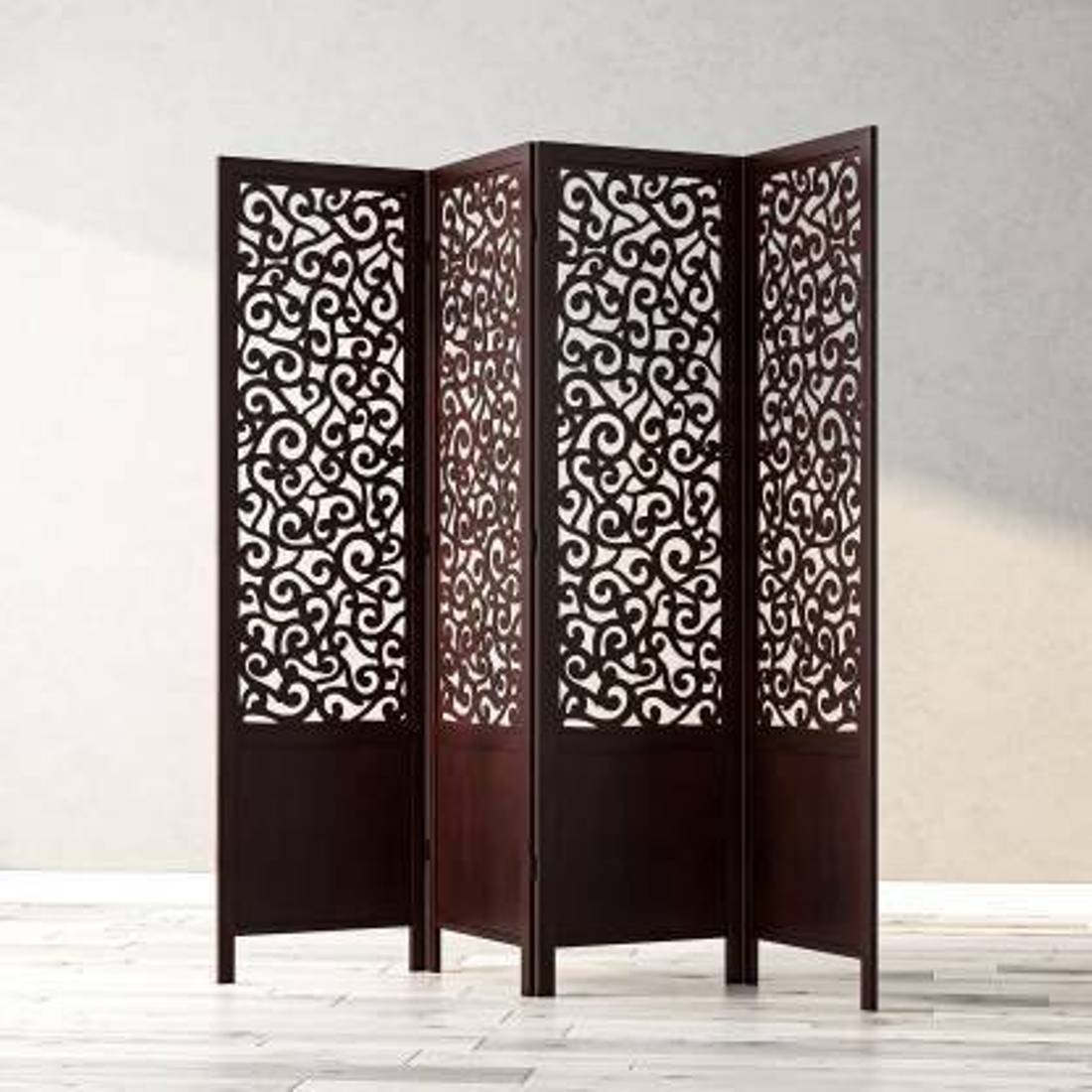 Wooden Handmade Handcrafted Carving Room Partition  For Living Room | Bed Room |Hall way Decor | Other Floor Decorative Partition Room Divider For office Room | Restaurant Decor