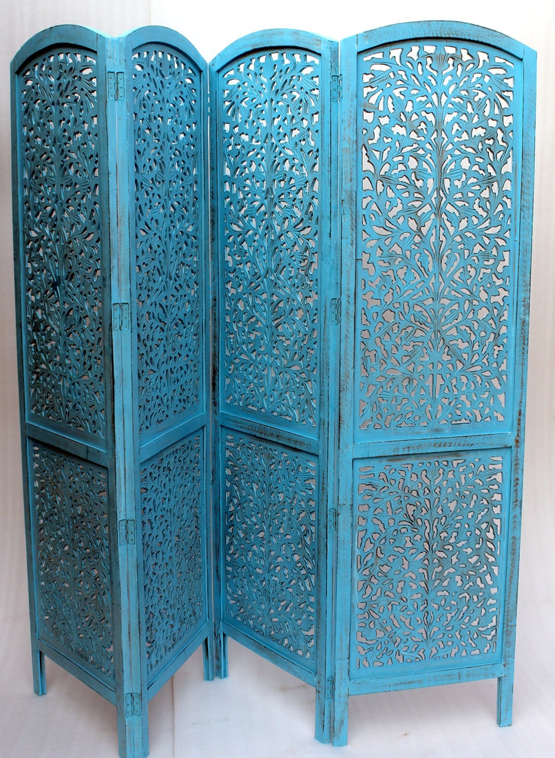 Wooden Handmade Handcrafted Carving Room Partition  For Living Room | Bed Room |Hall way Decor | Other Floor Decorative Partition Room Divider For office Room | Restaurant Decor