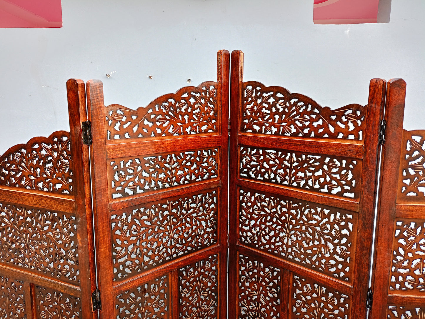 Wooden Handmade Handcrafted Carving Room Partition  For Living Room | Bed Room |Hall way Decor | Other Floor Decorative Partition Room Divider For office Room | Restaurant Decor