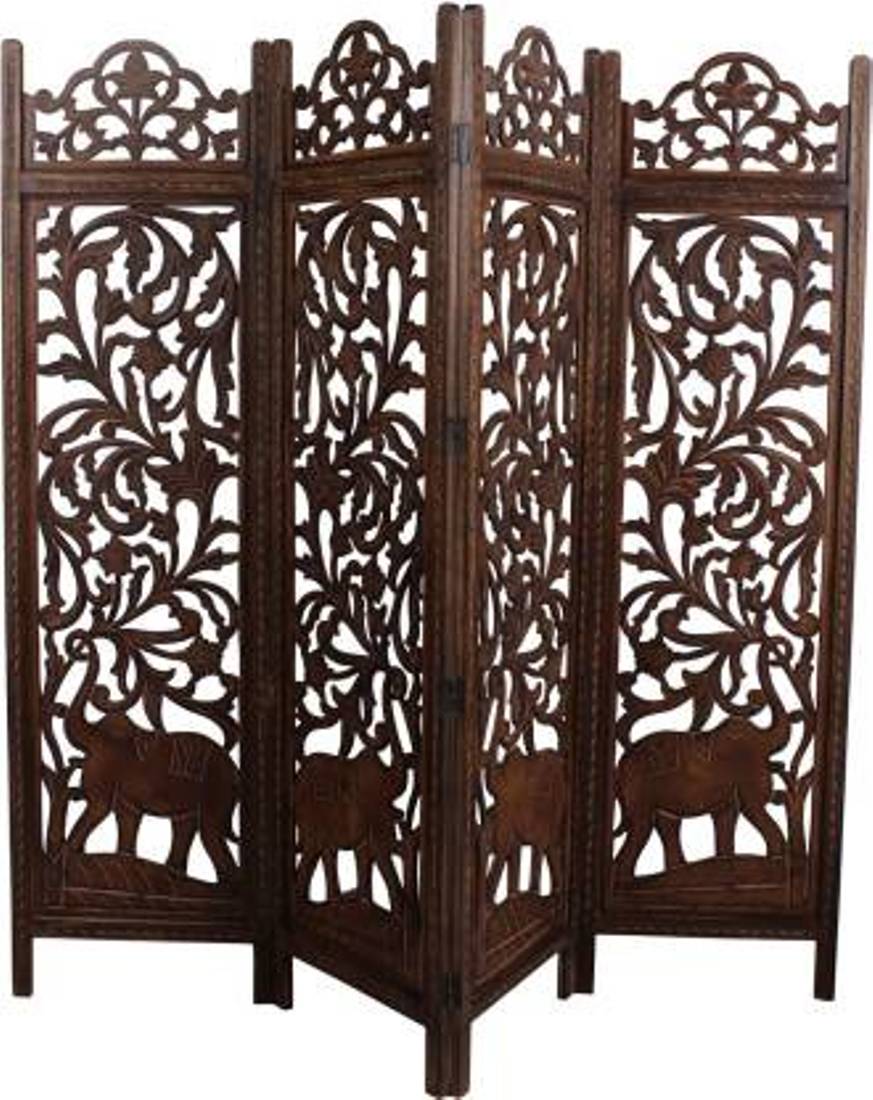 Wooden Handmade Handcrafted Carving Room Partition  For Living Room | Bed Room |Hall way Decor | Other Floor Decorative Partition Room Divider For office Room | Restaurant Decor