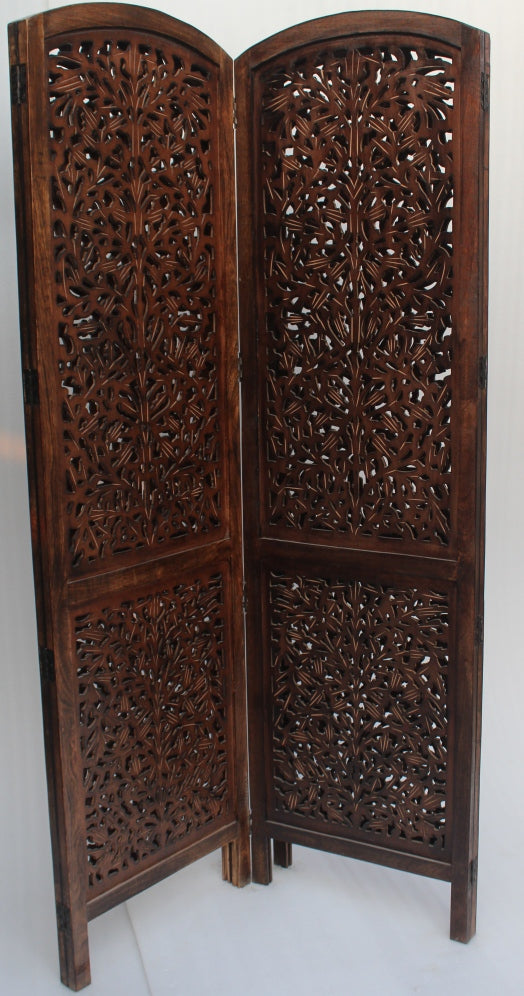 Wooden Handmade Handcrafted Carving Room Partition  For Living Room | Bed Room |Hall way Decor | Other Floor Decorative Partition Room Divider For office Room | Restaurant Decor